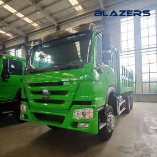 Low Fuel Consumption Secondhand 40-Ton HOWO 6×4 10 Wheels Tipping Truck for Mining Construction