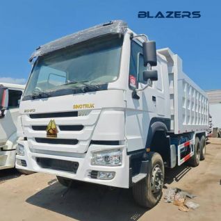 High Quality Used 371 HP SINOTRUK HOWO 6×4 10 Wheels Dump Trucks Suitable for Guyana