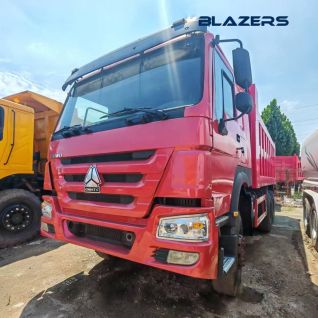 Secondhand 30-Ton SINOTRUK HOWO 10 Wheels Tipper Truck Suitable for Guatemala