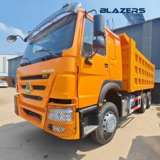 Good Quality Used 371 Horsepower SINOTRUK HOWO Dumper Truck Suitable for Papua New Guinea