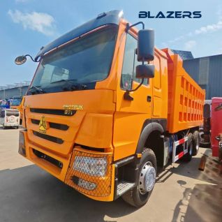 Secondhand 371 Horsepower SINOTRUK HOWO 6×4 10 Wheels Dump Truck Suitable for Libya