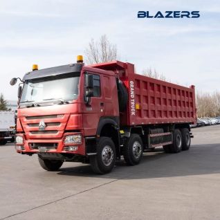 Low price Used Howo 8×4 Dump Truck Wheel Cargo Truck 40-50 Tons for sale 