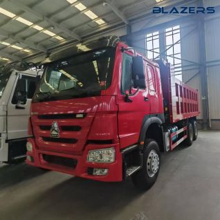 Used 371 Horsepower SINOTRUK HOWO 6×4 10 Wheels Dump Truck Suitable for Libya