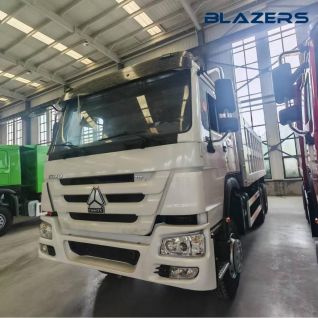 Secondhand SINOTRUK HOWO 6×4 Dump Truck Agricultural Transportation For Brazil