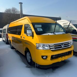 Budget-friendly 19-seat FOTON G9 right-hand drive minibuses are selling robustly in Tanzania.