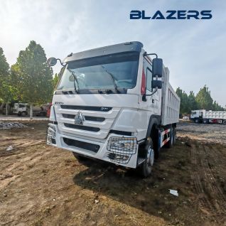 Used Chinese Truck HOWO 371 6x4 10-Wheel Type Left-Hand Drive Used In Construction Sites In Nigeria
