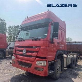 Used 2016 HOWO 6x4 380HP Tractor Truck Engineering Transportation For Africa