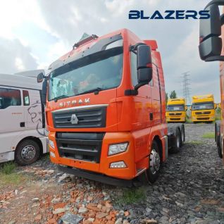 Durable Used SINOTRUK SITRAK G7 6x4 460HP Tractor For Engineering Transportation