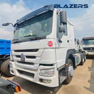 Secondhand 371HP SINOTRUK HOWO 6×4 10 Wheels Tractor Truck Suitable for  Ghana