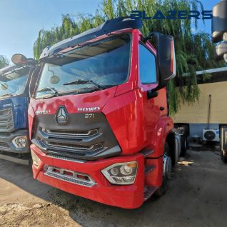 Durable Used 371HP SINOTRUK HOWO NX 6×4 Tractor Truck Suitable for Zimbabwe 