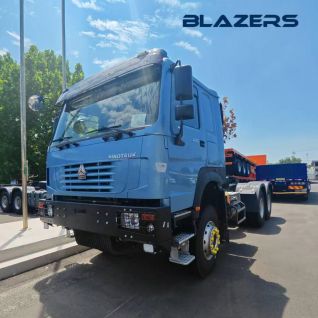 High Performance Sinotruk Howo A7 T7 New 420 HP 6x4 Tractor Truck For Senegal