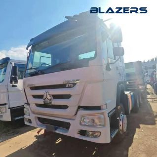 Cheaper Price Used 375 Horsepower SINOTRUK HOWO 6×4 Tractor Truck Suitable for  Philippines