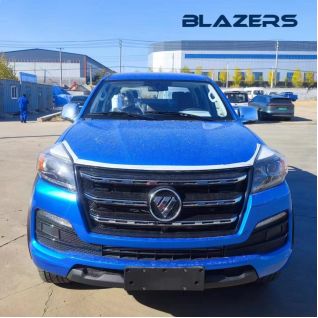 Blue Powerful FOTON Tunland S 4x4 Hybrid Powertrain For Farm Workhorse