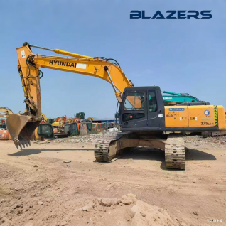 Hot Sale Second Hand 37 Tons HYUNDAI Korean Crawler Excavators for Gold Mining