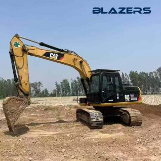 Good Quality Second Hand 1m³ CAT Crawler Excavator for Construction Work