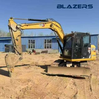 High Performance Used 7.5 Ton CAT Crawler Excavator for Mining Work