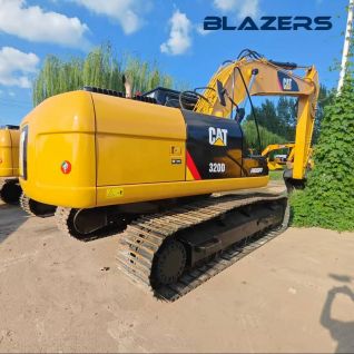 High Quality Secondhand 20-Ton CAT Crawler Excavator for Construction