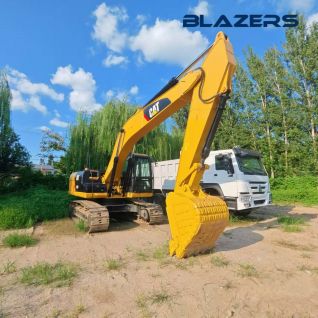 Used CAT 320D Hydraulic Crawler Excavator Construction Work For Senegal