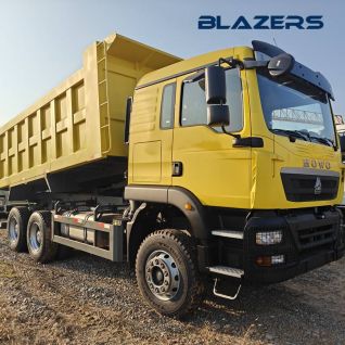 High Performance SINOTRUK HOWO TX 10 Wheels Tipper Truck For Libya