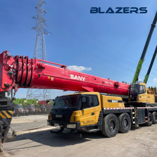 In Stock Secondhand 80-Ton SANY Truck Crane Suitable for Papua New Guinea