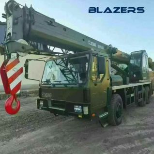 Low-Hour Used XCMG QY16KJ 16-Ton Truck-Mounted Crane for Argentina