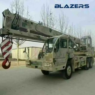 High Performance Used 16-Ton Truck Mount Crane for Guyana's Building Projects