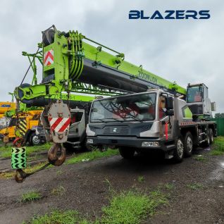 Cheaper Price Used 80-Ton ZOOMLION Truck Crane for Bridge Projects