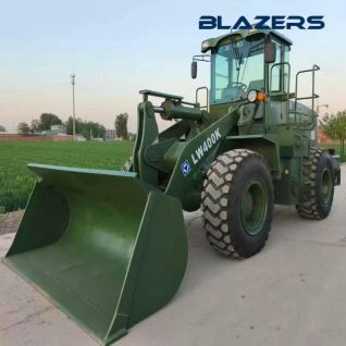 The durable mining edition XCMG LW400K wheel loader is designed for rock loading and unloading