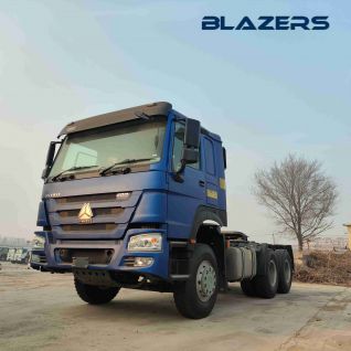 Used 30Tons SINOTRUK HOWO 10 Wheels 400HP Truck Head For Kenya