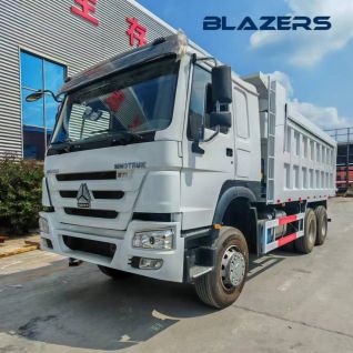  Good Quality Used 10 Wheeled HOWO 6×4 Dump Truck Suitable for Brazil