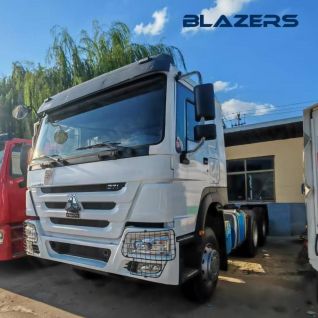 Second Hand 371HP 10 Wheels SINOTRUK 6×4 HOWO Tractor Head Suitable for Liberia