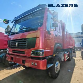 Low Fuel Consumption 30 Tons 6x4 Mining HOWO Dump Truck For Saudi Arabia