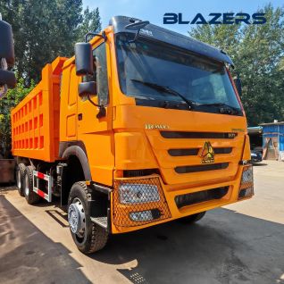 High Quality Second Hand HOWO 6x4 10 Wheeler Tipper Dump Truck for South Africa