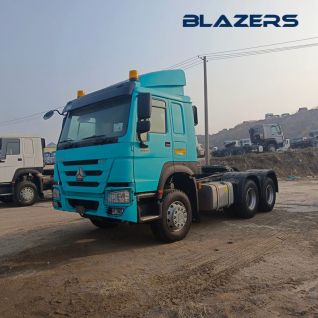 HOWO 6X4 430HP SINOTRUK Trailer Truck For Equipment Transportation