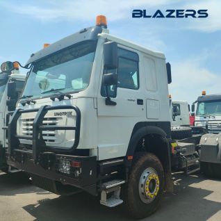 Cheaper Price 430HP  HOWO  6X4 Tractor Ghostface Truck For Sierra Leone