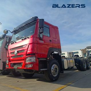 Used 340HP SINOTRUCK HOWO 6X4 Cargo Truck Chassis