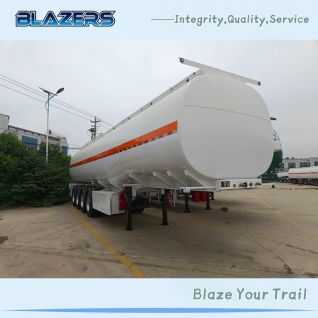 Good Quality 54CBM BLAZERS 4Axles  Fuel Tanker Trailer For Algeria