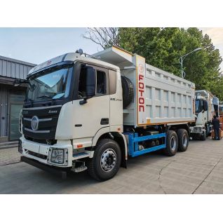 Solid 25Tons FOTON AUMAN GTL 6x4 Mining Dumper Truck For Tanzania